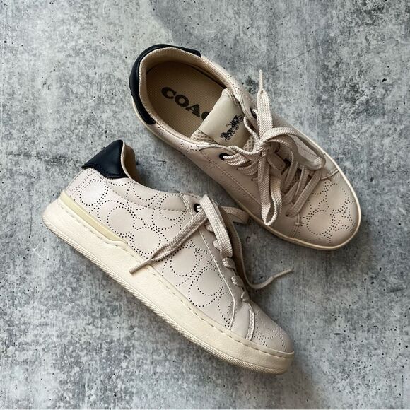 Coach Clip Low Top Sneaker 5 - Picture 1 of 7